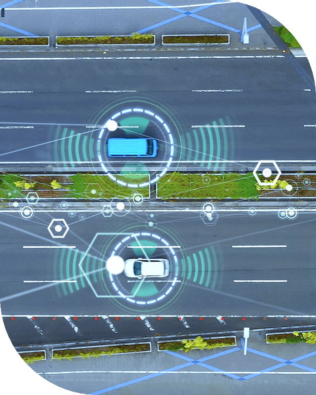 Car with advance sensor - Dynamic Glass Services | ADAS Specialists